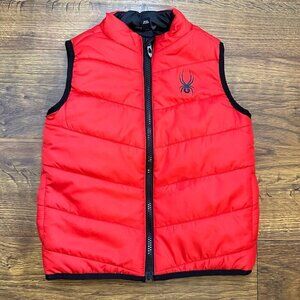 Spyder puffer zip up vest 3T